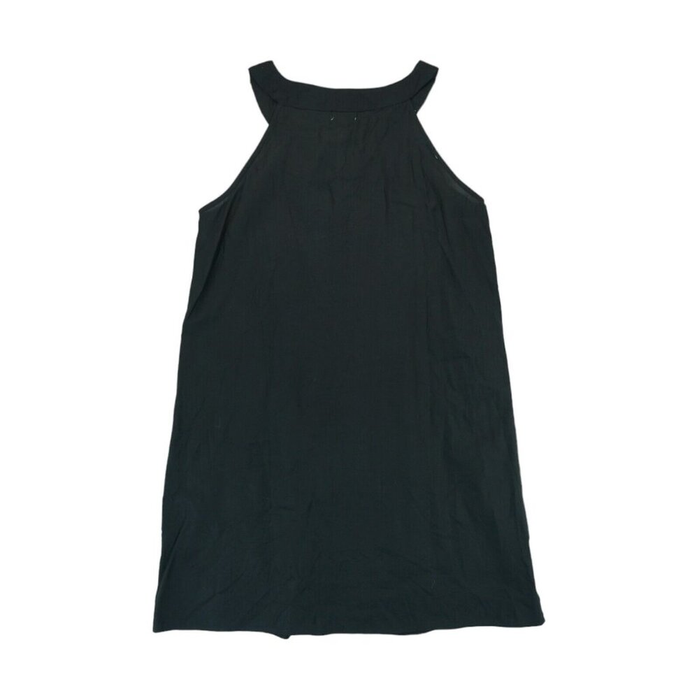 Chic Connection Women's Midi Black Dress with Gray Embrodery Size Small - Picture 2 of 4
